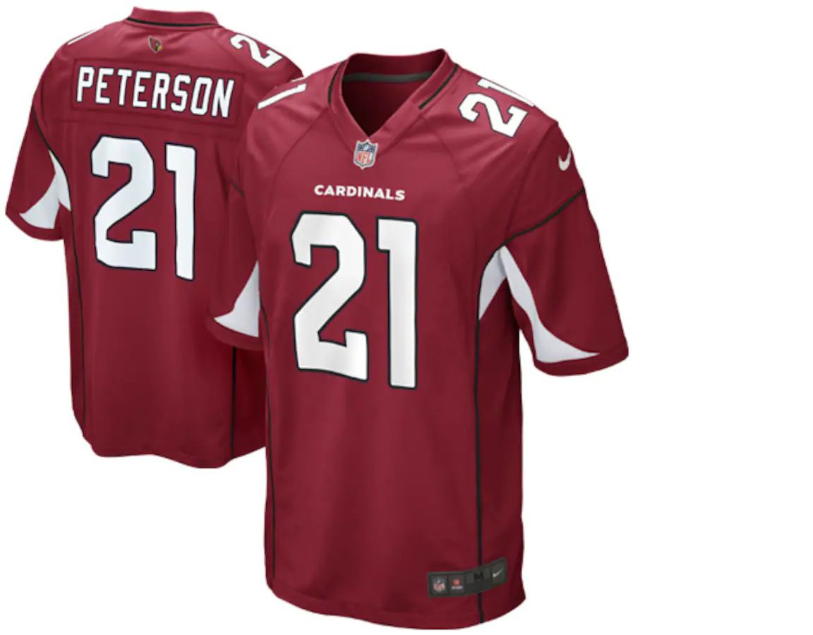 Men Arizona Cardinals #21 Patrick Peterson Nike Cardinal Game Player NFL Jersey